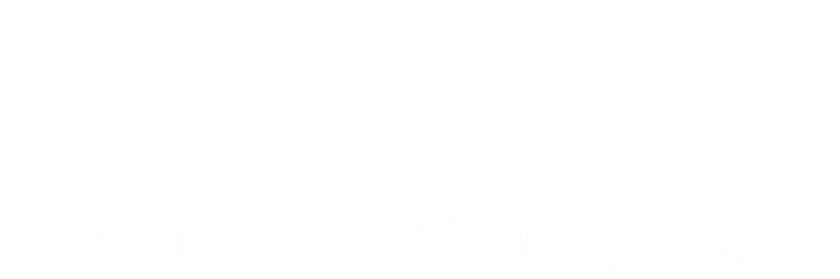 drf sound lighting video logo